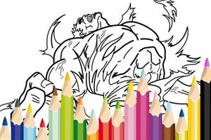 Free Craft hulky Coloring اسکرین شاٹ 1