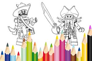 Image Pirates Coloring for Kid imagem de tela 1