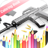 Real 3D Guns Armas Coloring icône