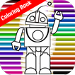 Super Robot Coloring Book Game