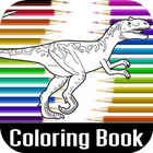 Toy Jurassic Dino Coloring icon