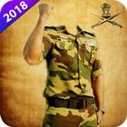 Best Indian Army Dress Photo Maker : Army Suit icône