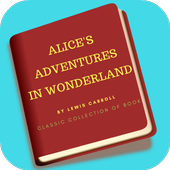 Alice&#39;s Adventures in Wonderland by Lewis Carroll icon