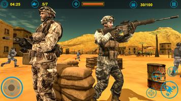 Call of Army Frontline Hero: Commando Attack Game Ekran Görüntüsü 1
