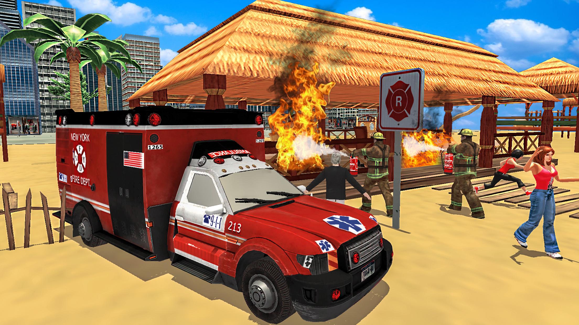 Beach Rescue Lifeguard Team Lifeboat Rescue Duty For Android Apk Download - roblox lifeguard truck