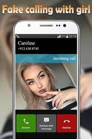 Free Calling Prank - Fake Call and SMS Affiche