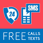 آیکون‌ Free Calls Free Texts Advice