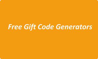 Free Gift Card Generators 海报