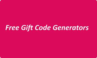 Free Gift Card Generators captura de pantalla 1