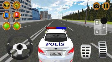 City Police Game Simulator 3D Affiche