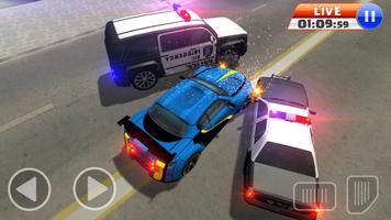 POLICE CAR CHASE : FREE CAR GAMES Affiche