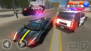 POLICE CAR CHASE : FREE CAR GAMES capture d'écran 1