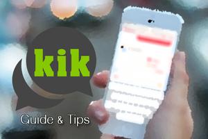 Free KiK Chat Messenger Tips 포스터