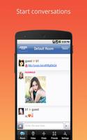 Chat App , Salle de chat Gratuite Affiche