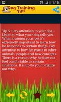 Dog Training Tips screenshot 3