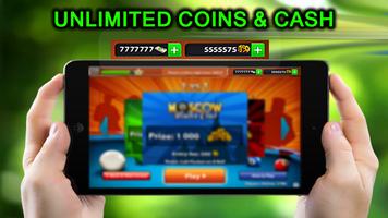 ✔ Unlimited 8 Pool Coins&Cash Advice for Ball Pool capture d'écran 2