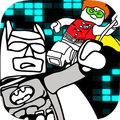 How to color bat superhero man