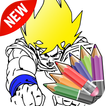 Super Saiyan Coloring DBZ