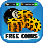 Icona Free 8ball pool coins