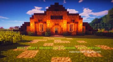 Free Craft Adventure Survival Exploration captura de pantalla 1