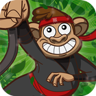 Monkey Hanger: Rope Swing & Fly for Bananas 🍌 icon
