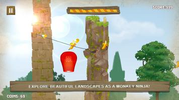 Monkey Hanger: Rope Swing & Fly for Bananas 🍌 screenshot 3