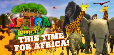 Africa Craft: City Building & Savanna Safari Games