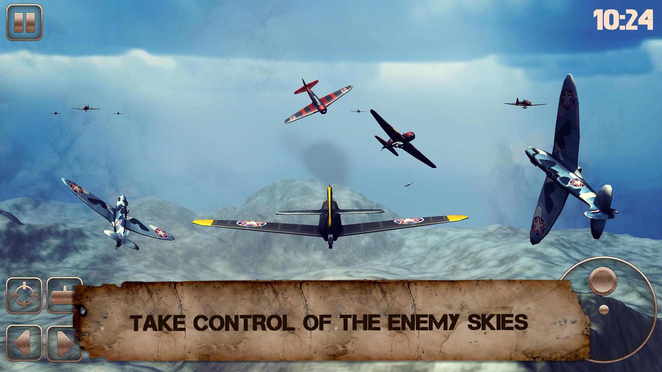 Warplanes ww2 dogfight мод много