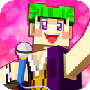 KPOP Craft: 🎤 Müzik oyunu ve Dans Oyunu 2018 APK