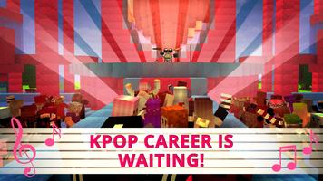 KPOP Craft: 🎤 Müzik oyunu ve Dans Oyunu 2018 Ekran Görüntüsü 3