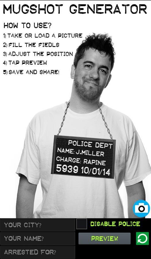 Mugshot maker! APK for Android Download