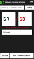 ID Tracker for Metal Detecting Affiche