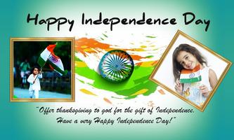 independence Day Photo Frame & Photo Editor imagem de tela 1