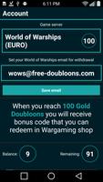 Free Doubloons for WOWS capture d'écran 2