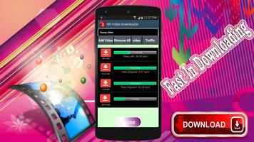 Fastest Video Downloader HD اسکرین شاٹ 1