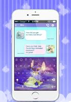 Keyboard lilo and Stitch Emoji Affiche