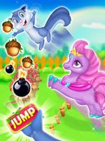 Unicorn & Squirrel Pet Caring - Doctor Game Ekran Görüntüsü 2