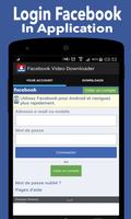 Video Downloader for Facebook پوسٹر