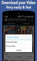 Video Downloader for Facebook स्क्रीनशॉट 2