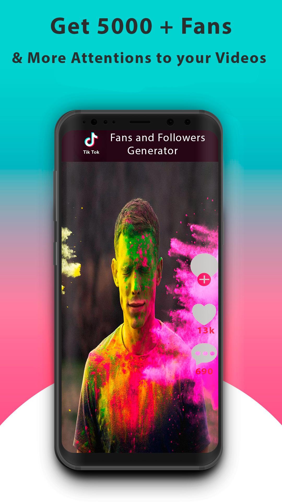 Fans Followers Gratis Fans And Likes For Tik Tok For Android