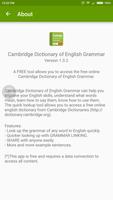 Dictionary of English Grammar Poster