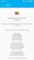 English Songs For Kids पोस्टर