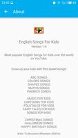 English Songs For Kids Affiche