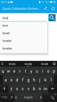 Quick Collocation Dictionary اسکرین شاٹ 2