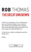 Rob Thomas Music-poster