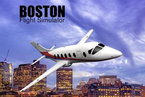 Boston Flight Simulator Affiche