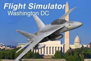Flight Simulator Washington DC Affiche