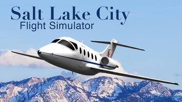 Flight Simulator Salt Lake Affiche