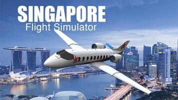Singapore Flight Simulator Plakat