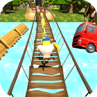 Sponge jungle run : Subway Games icône